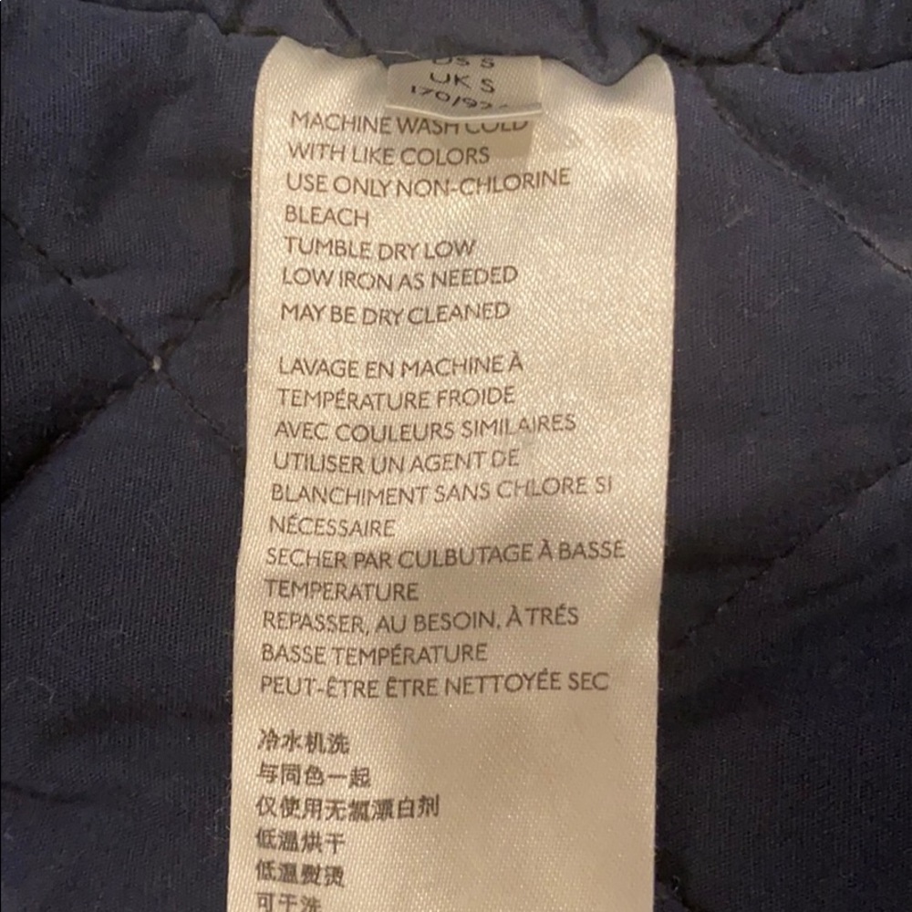 Patterned Blue Jacket - image 8